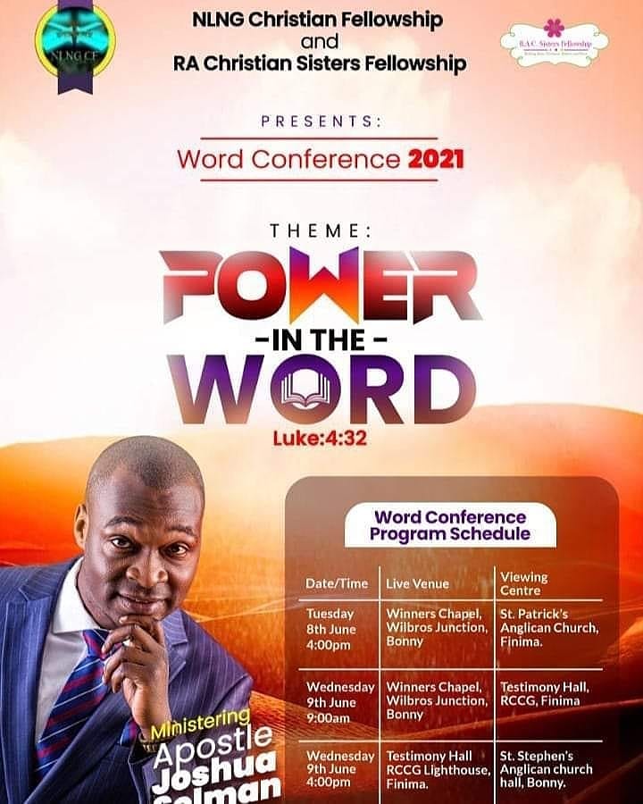 Power in the Word by Apostle Joshua Selman at NLNG, Bonny Island