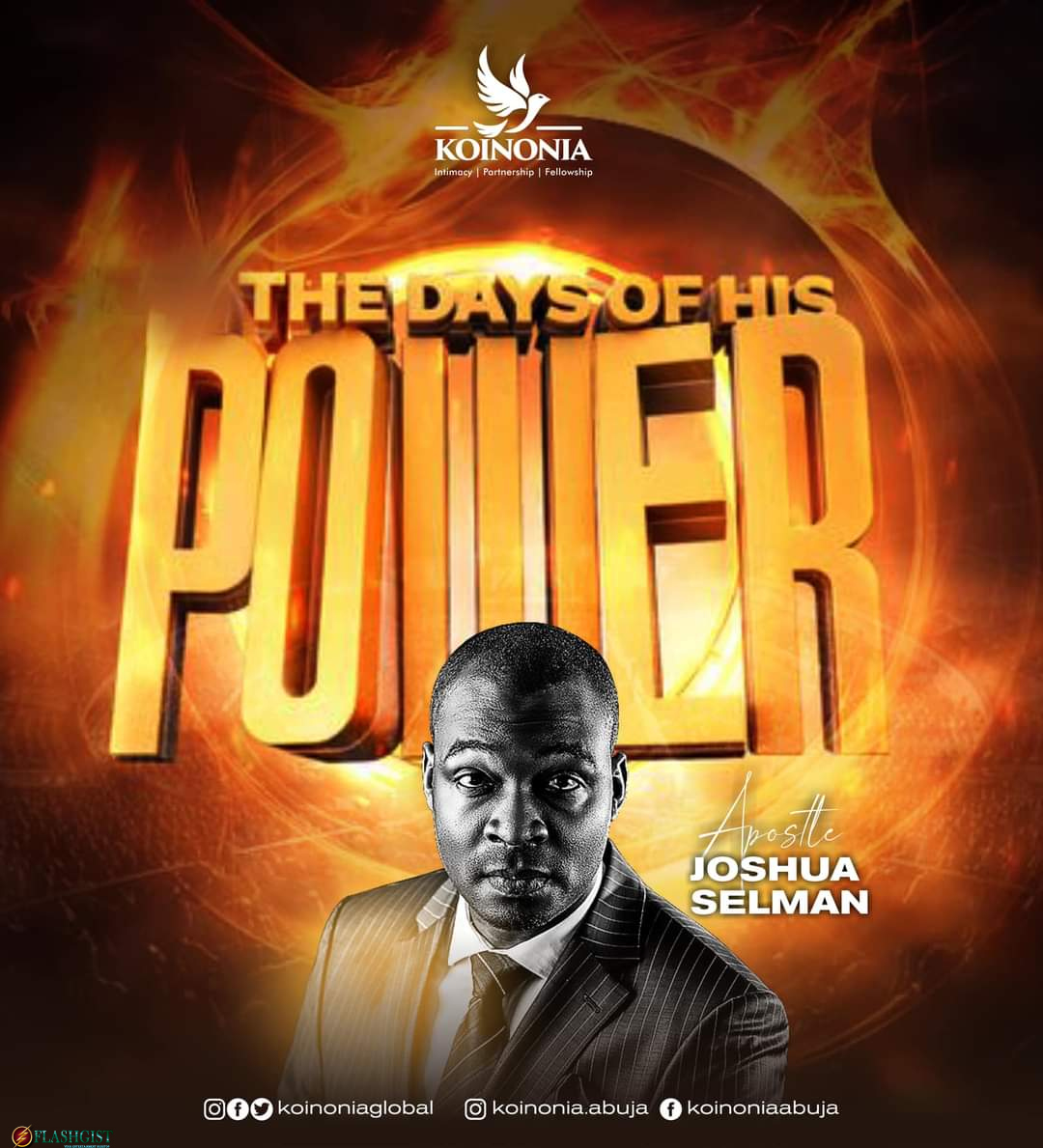 The Days of His Power – Apostle Joshua Selman (Koinonia Abuja)
